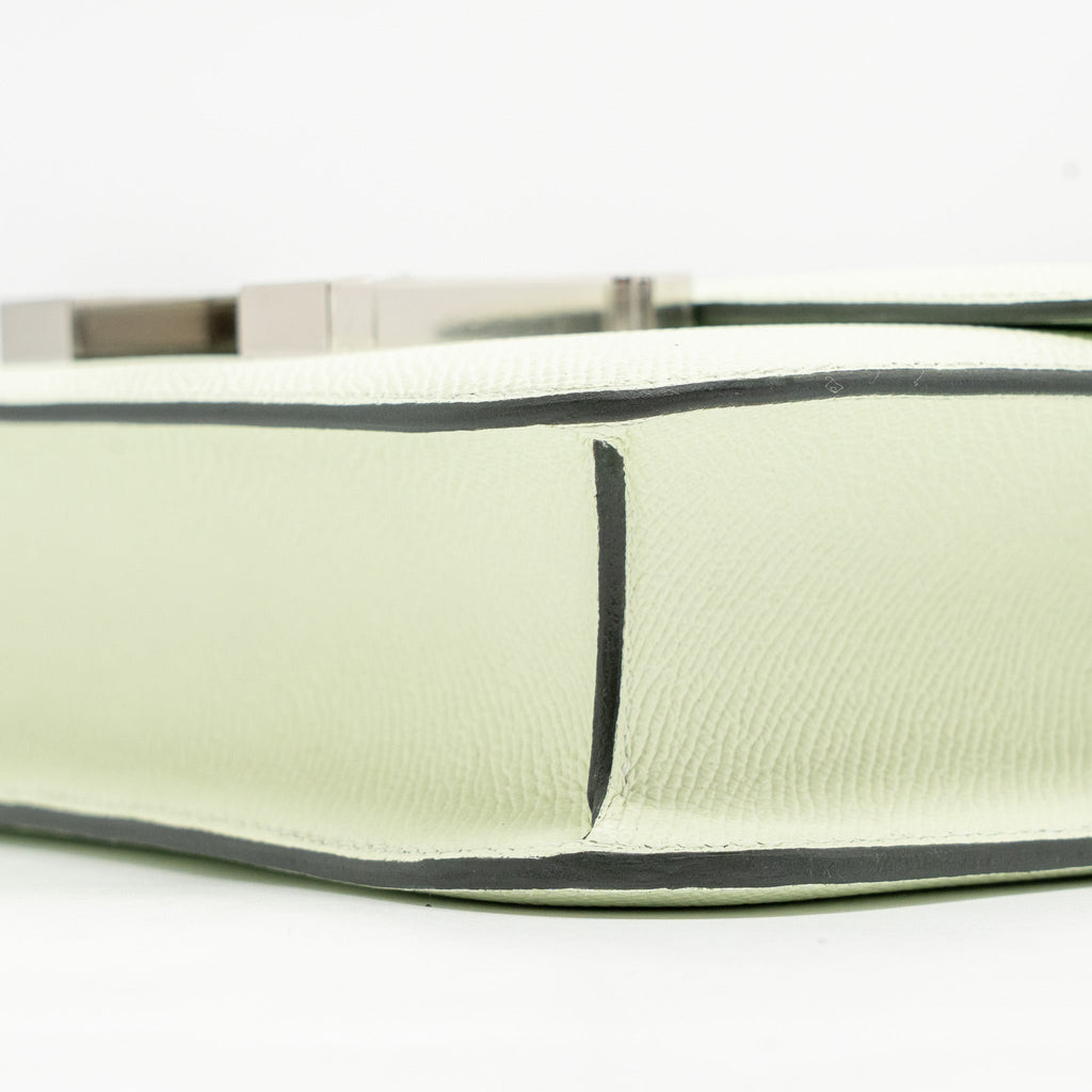 Hermes Constance 24 Epsom Vert Fizz SHW