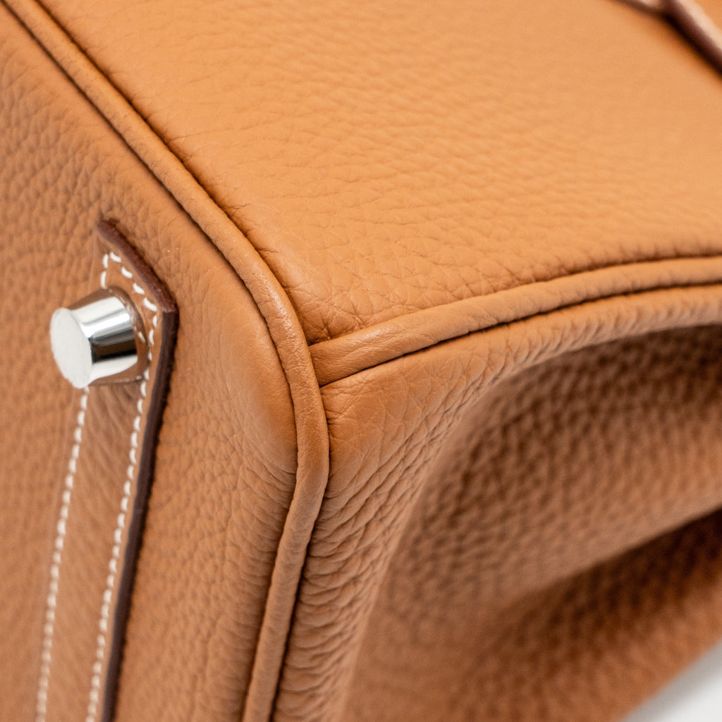 Hermes Birkin 25 togo Gold SHW
