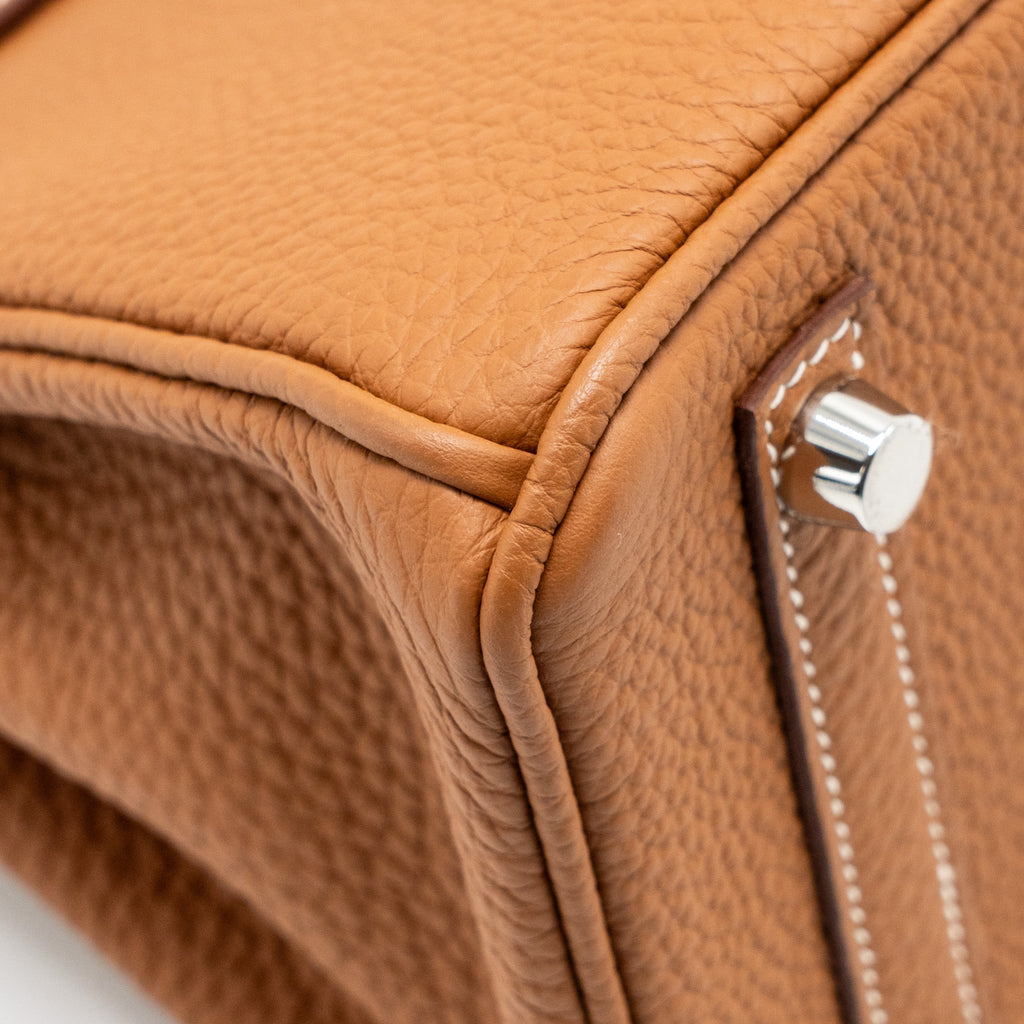 Hermes Birkin 25 togo Gold SHW