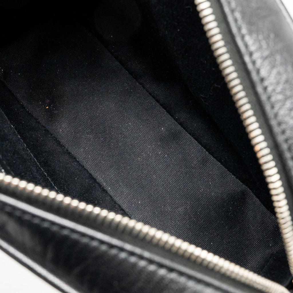 Saint Laurent/YSL Lou Camera Bag Calfskin Black SHW