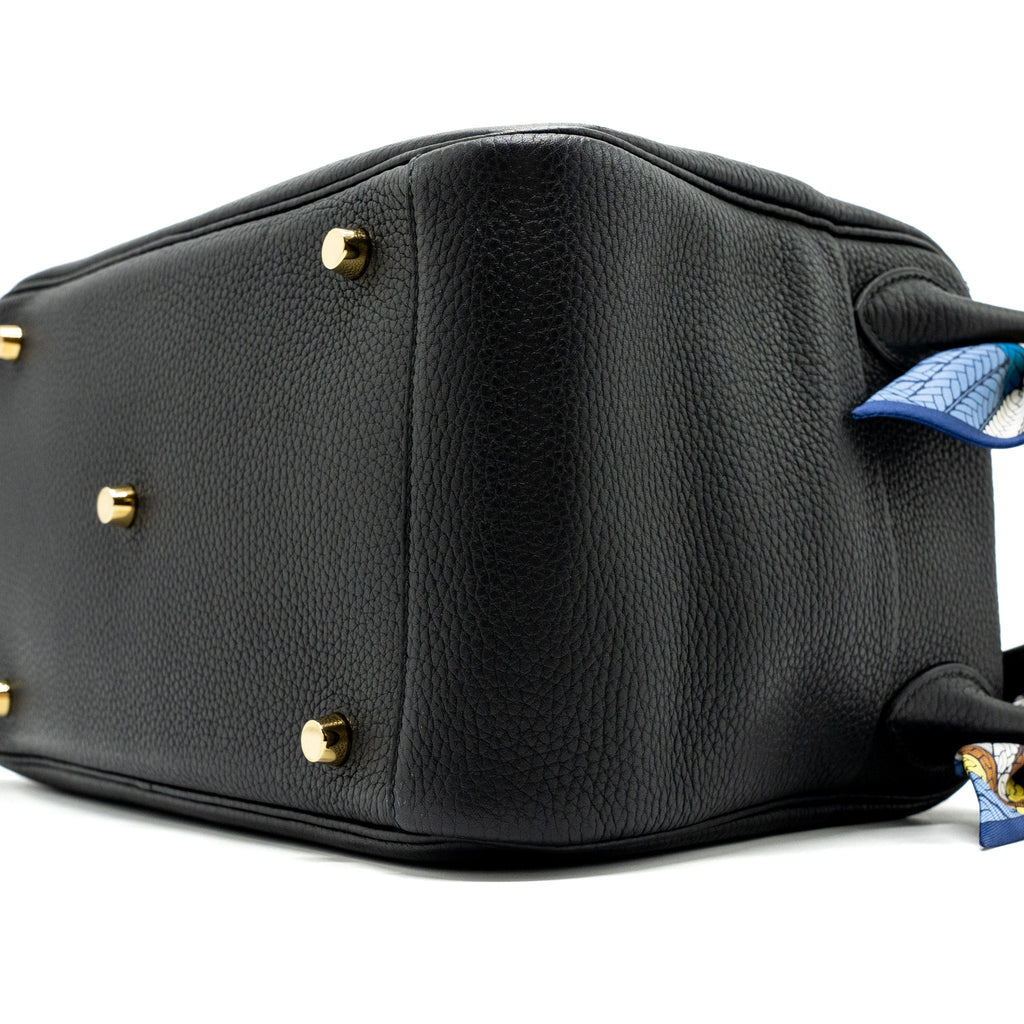 Hermes lindy 30 clemence black GHW