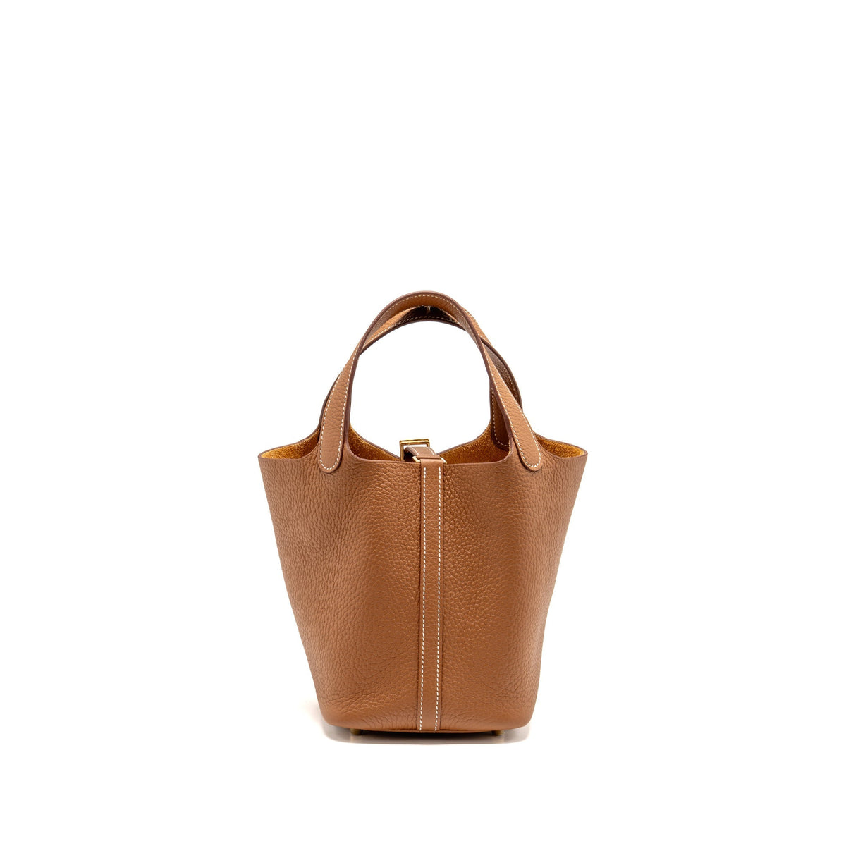 Hermes picotin 18 lock bag clemence gold GHW