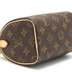 LOUIS VUITTON NANO SPEEDY MONOGRAM CANVAS GHW YEAR 2020