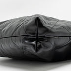 CHANEL SMALL 22 BAG SHINY CALFSKIN BLACK SHW (MICROCHIP)