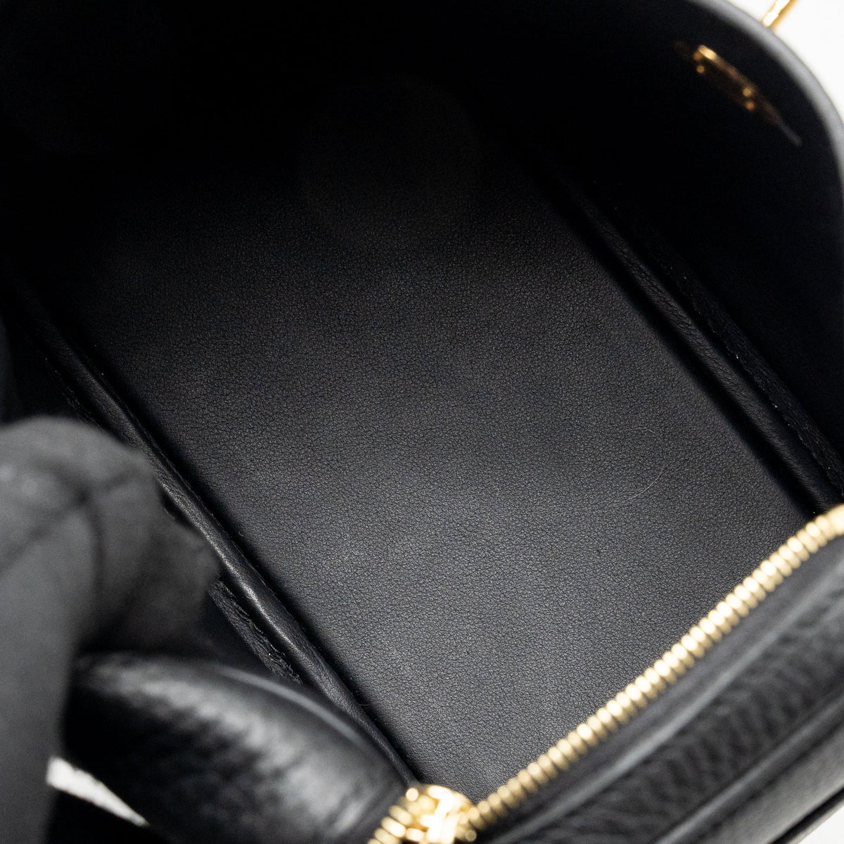 Hermes mini lindy II Clemence black GHW