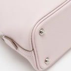 Hermes mini bolide evercolor mauve pale/ caramel SHW