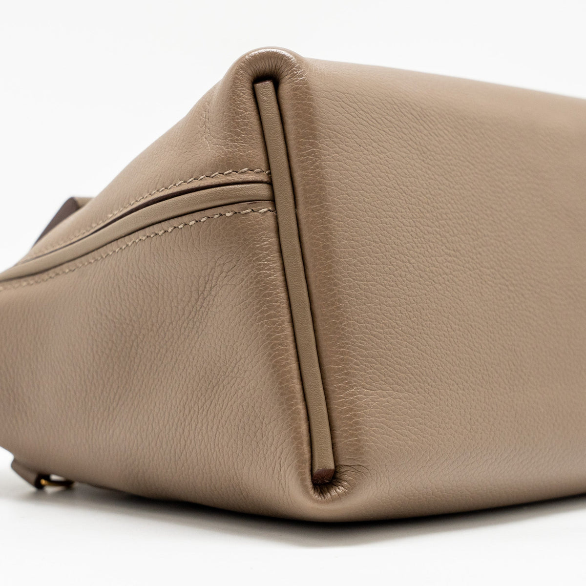 Hermes Mini 2424 24/24-21 Bag Evercolor/Swift Etoupe GHW