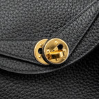 Hermes mini lindy II Clemence black GHW