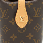 LOUIS VUITTON FOLD ME POUCH MONOGRAM CANVAS GHW