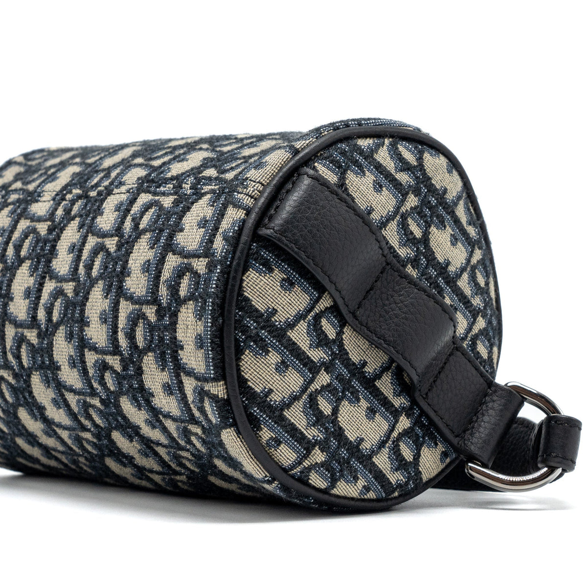 DIOR HOMME MESSENGER ROLLER BLUE OBLIQUE CANVAS SHW
