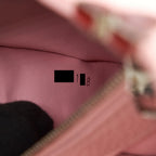 LOUIS VUITTON CAPUCINES BB IN PINK WITH RED FLORAL PATTERN
