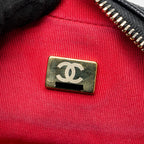 CHANEL QUILTED FLAP BACKPACK CAVIAR BLACK GHW (MICROCHIP)