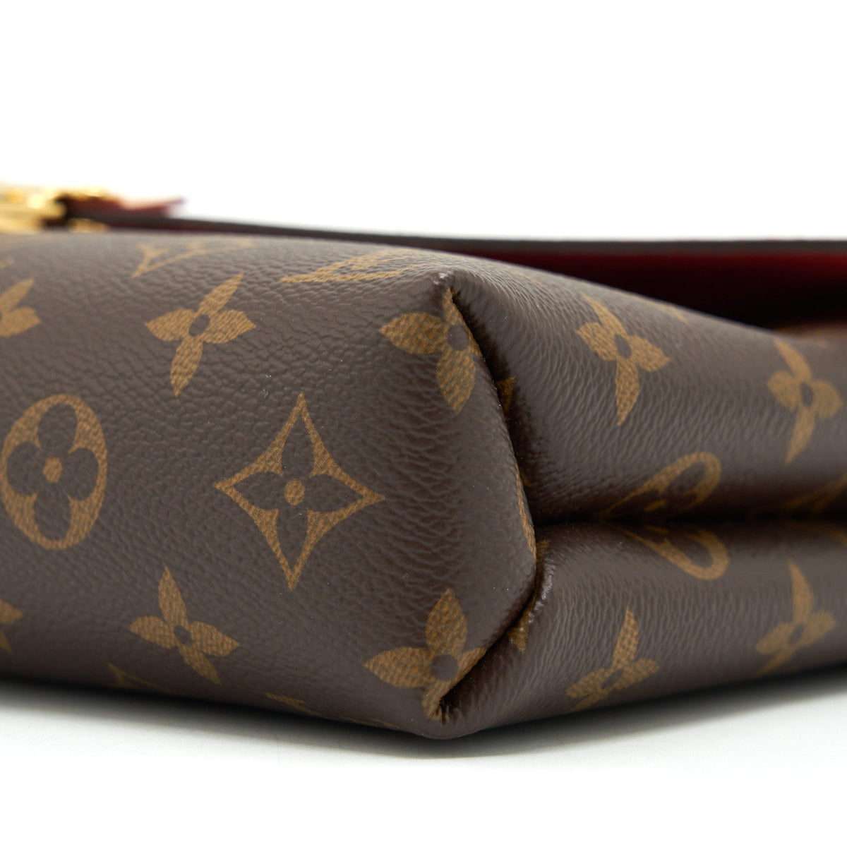 LOUIS VUITTON PALLAS CHAIN BAG CERISE MONOGRAM CANVAS/LEATHER GHW