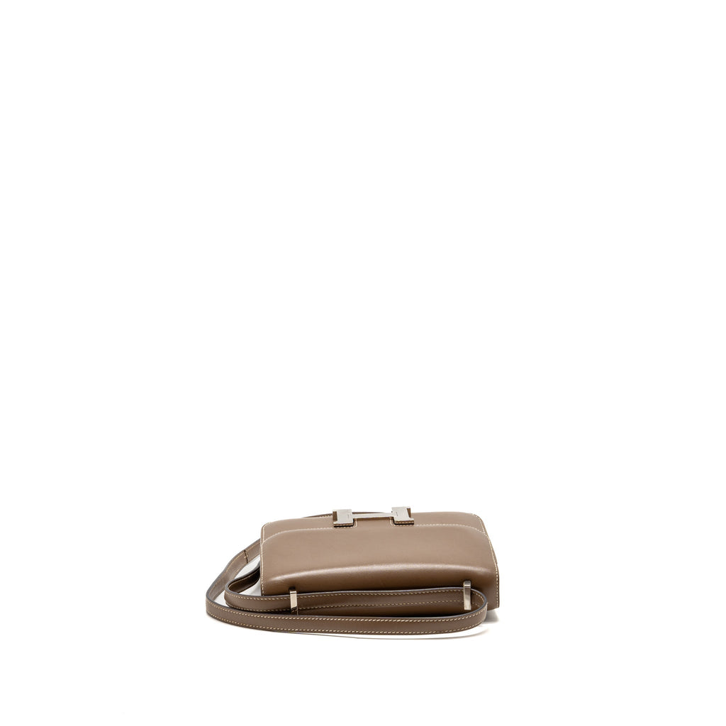 Hermes Mini Constance tadlakt etoupe SHW