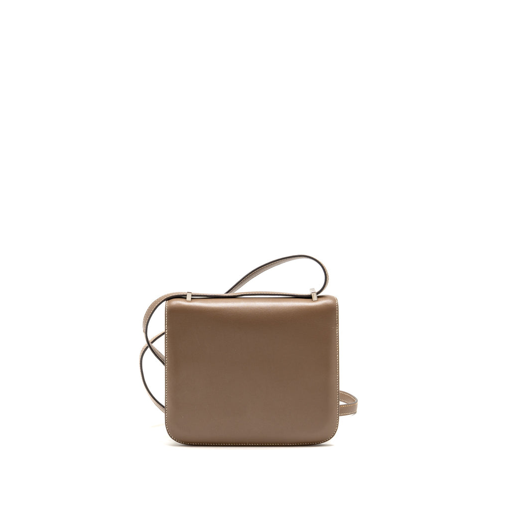 Hermes Mini Constance tadlakt etoupe SHW