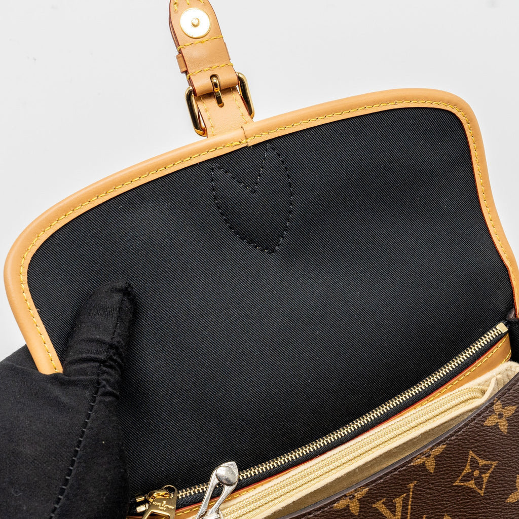 LOUIS VUITTON DIANE BAG WITH JACQUARD STRAP MONOGRAM CANVAS GHW