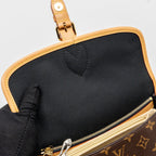 LOUIS VUITTON DIANE BAG WITH JACQUARD STRAP MONOGRAM CANVAS GHW
