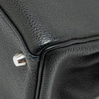 Hermes Kelly 28 Togo Graphite SHW