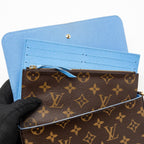 LOUIS VUITTON FELICIE POCHETTE LIMITED EDITION MONOGRAM CANVAS GHW