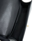 CHANEL MEDIUM BOY BAG CAVIAR BLACK BRUSHED GHW