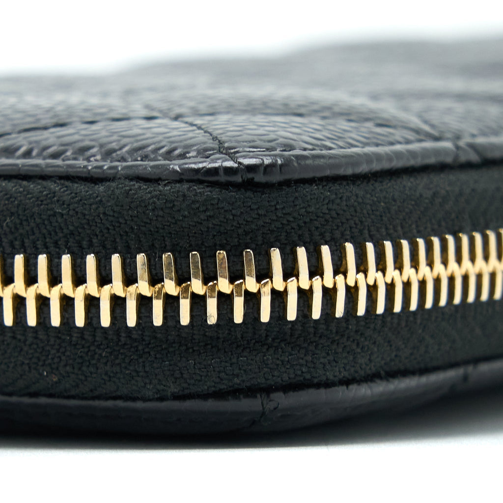 CHANEL ZIPPY LONG WALLET CAVIAR BLACK GHW