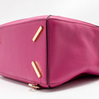 LOEWE MEDIUM PUZZLE BAG CALFSKIN FUCHSIA GHW