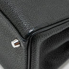 Hermes Kelly 28 Togo Graphite SHW
