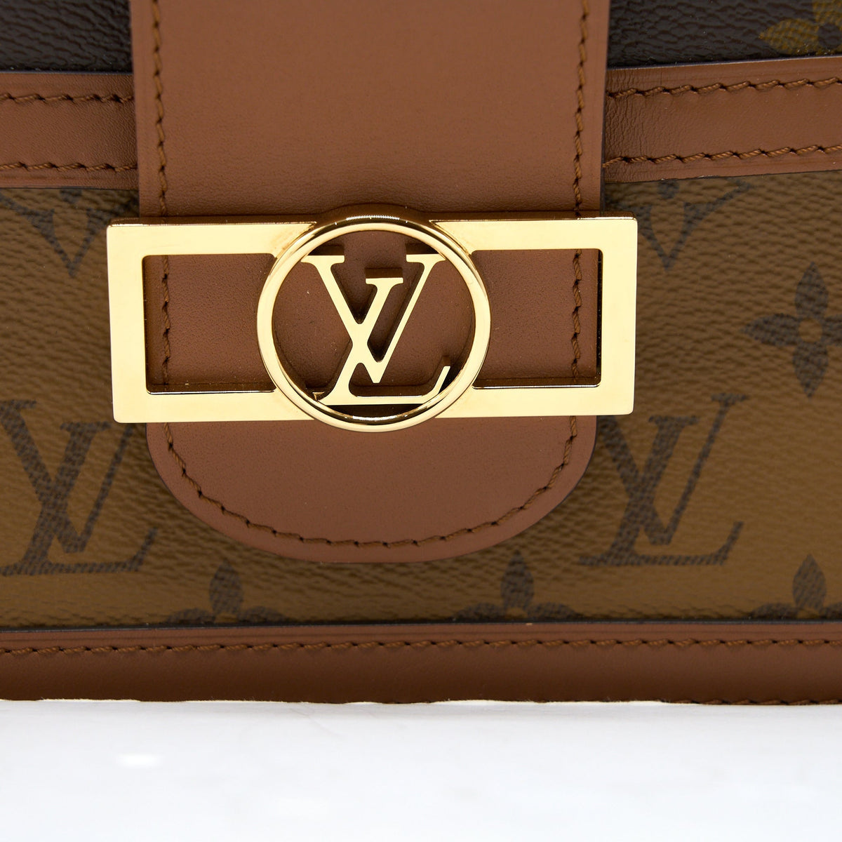 LOUIS VUITTON DAUPHINE MM MONOGRAM CANVAS GHW