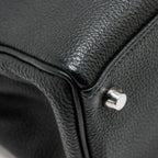 Hermes Kelly 28 Togo Graphite SHW