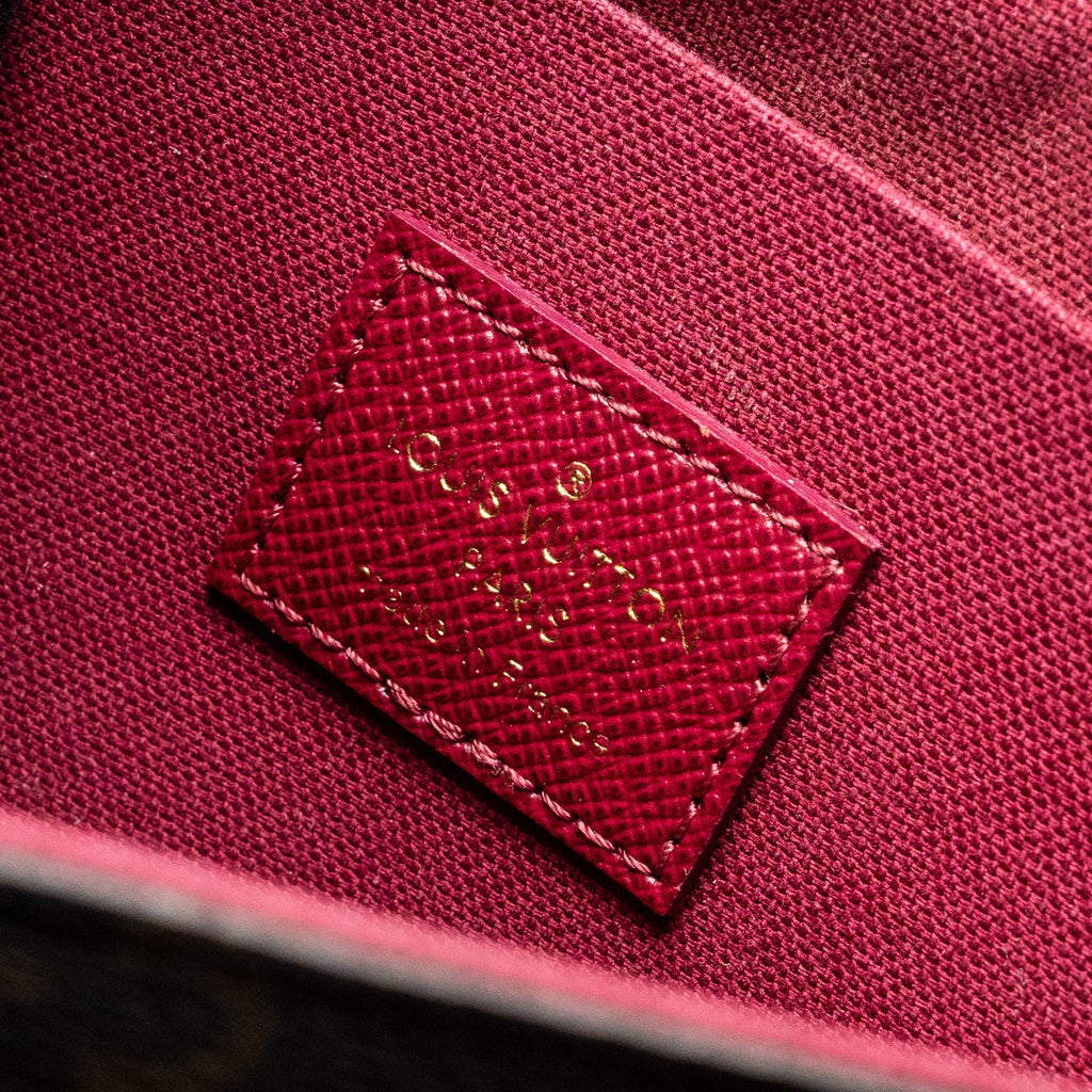 LOUIS VUITTON FELICIE POCHETTE MONOGRAM CANVAS GHW