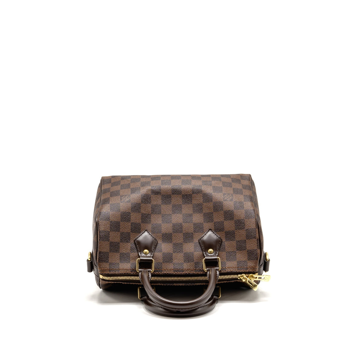 Louis Vuitton speedy Bandouliere 25 damier ebene canvas/leather GHW