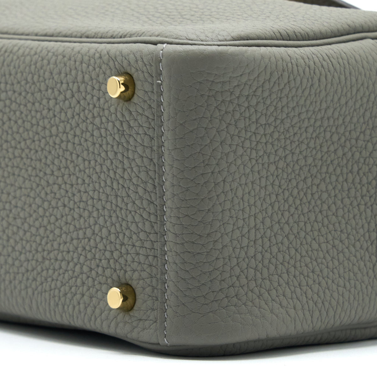 HERMES MINI LINDY CLEMENCE 0L GRIS MEYER GHW