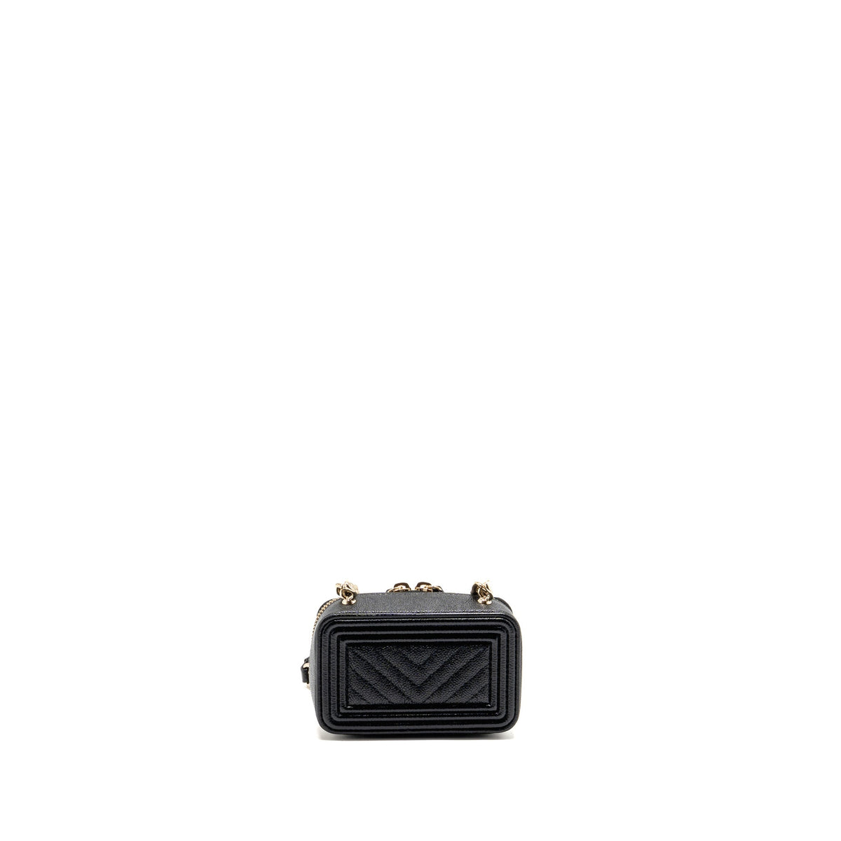 Chanel 22S Boy Clutch with Chain Caviar Black LGHW