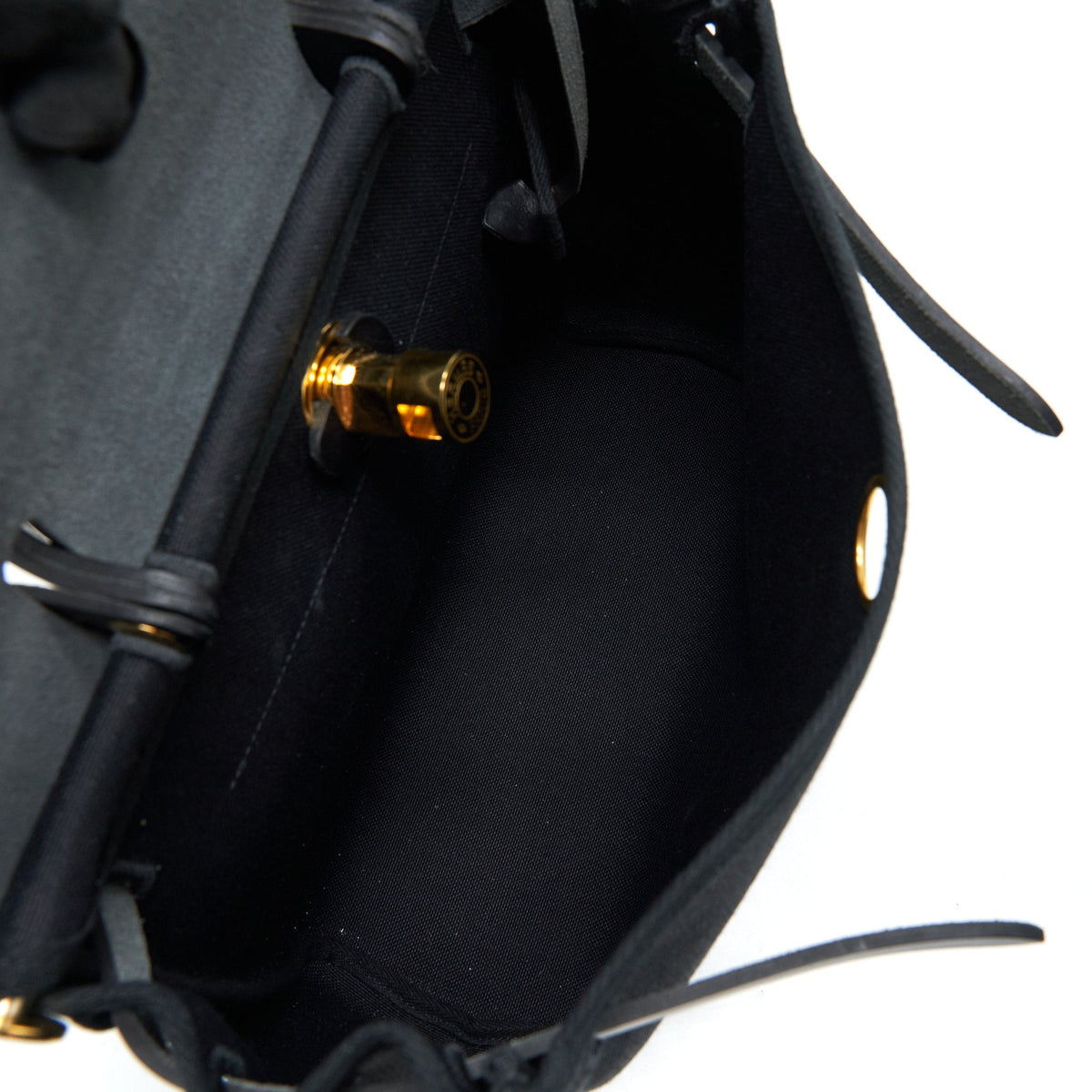 HERMES HERBAG 31 BLACK GHW