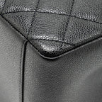 CHANEL GRAND SHOPPING TOTE / GST CAVIAR BLACK SHW