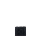 Chanel Crystal CC Card Holder Velvet Black LGHW