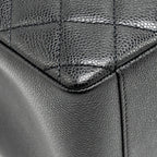 CHANEL GRAND SHOPPING TOTE / GST CAVIAR BLACK SHW