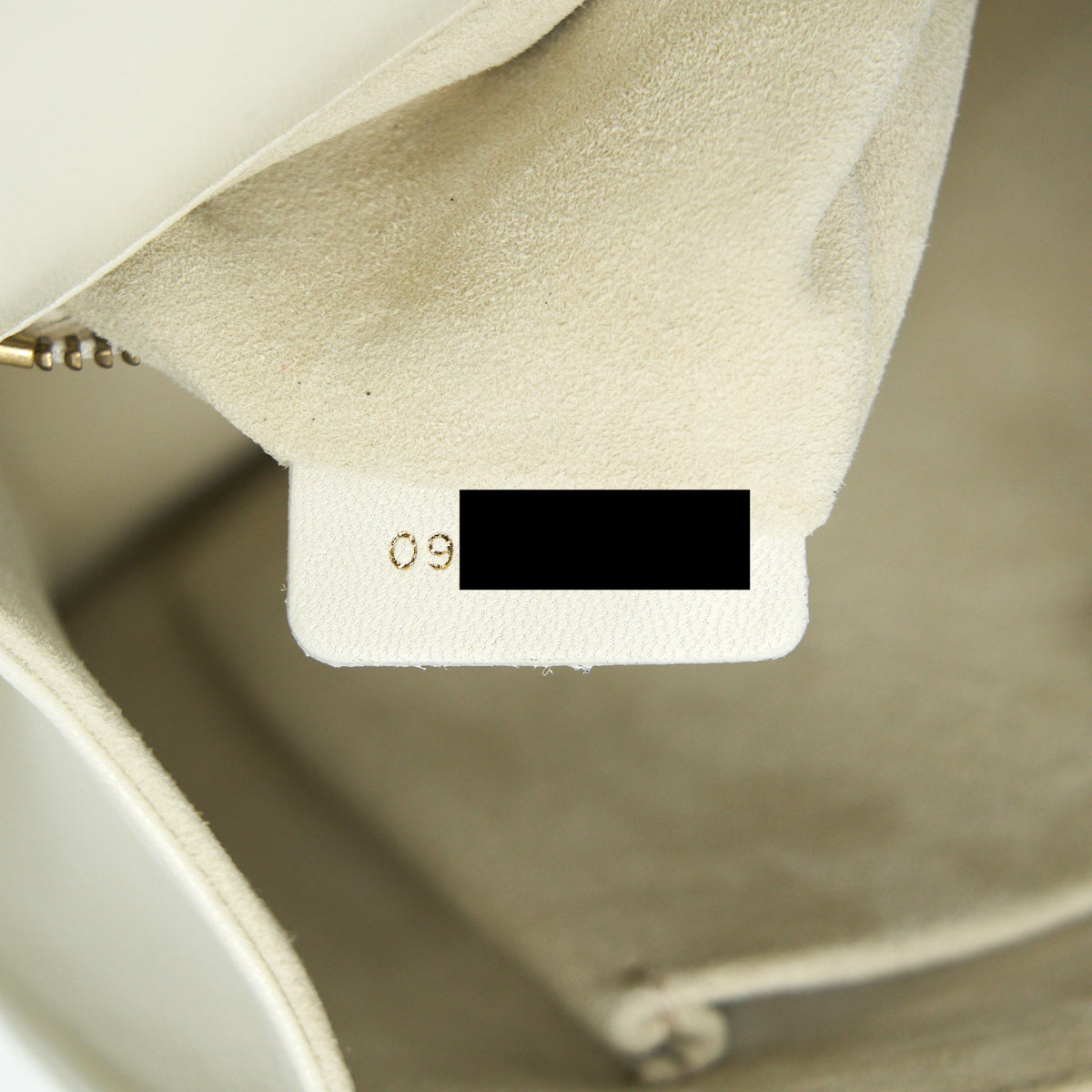 DIOR MEDIUM STUDDED DIORAMA WHITE GHW