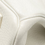 HERMES SHOULDER BIRKIN CLEMENCE BLANC SHW