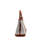 Hermes Garden Party 30 Negonda/Canvas Ecru-Bleu Bil/Cuivre SHW