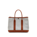 Hermes Garden Party 30 Negonda/Canvas Ecru-Bleu Bil/Cuivre SHW