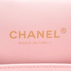 CHANEL 22S TOP HANDLE VANITY BAG CAVIAR LIGHT PINK LGHW (MICROCHIP)