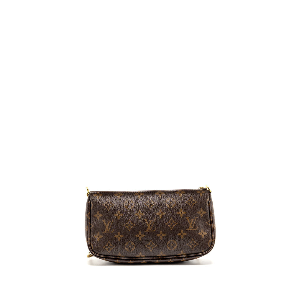 Louis Vuitton Multi Pochette Accessoires Monogram Canvas/Leather Khaki GHW