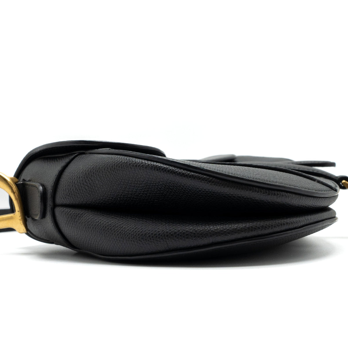 DIOR MEDIUM SADDLE BAG GRAINED CALFSKIN BLACK GWH
