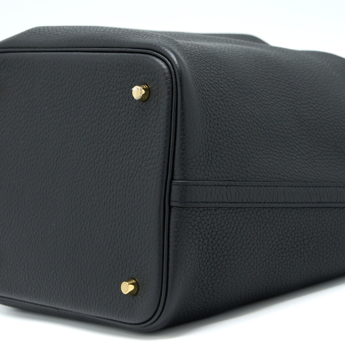 Hermes Picotin 22 Lock Bag Clemence Black GHW