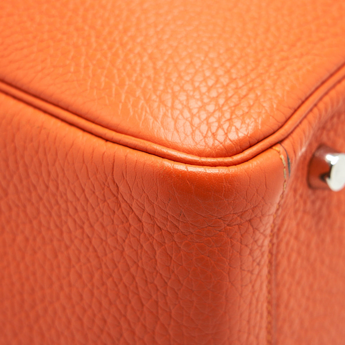 Hermes Lindy 30 Orange SHW