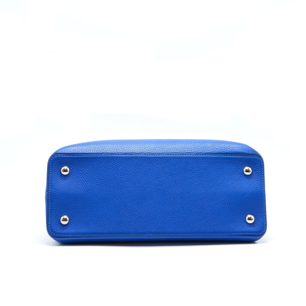 LOUIS VUITTON CAPUCINES ROYAL BLUE MM