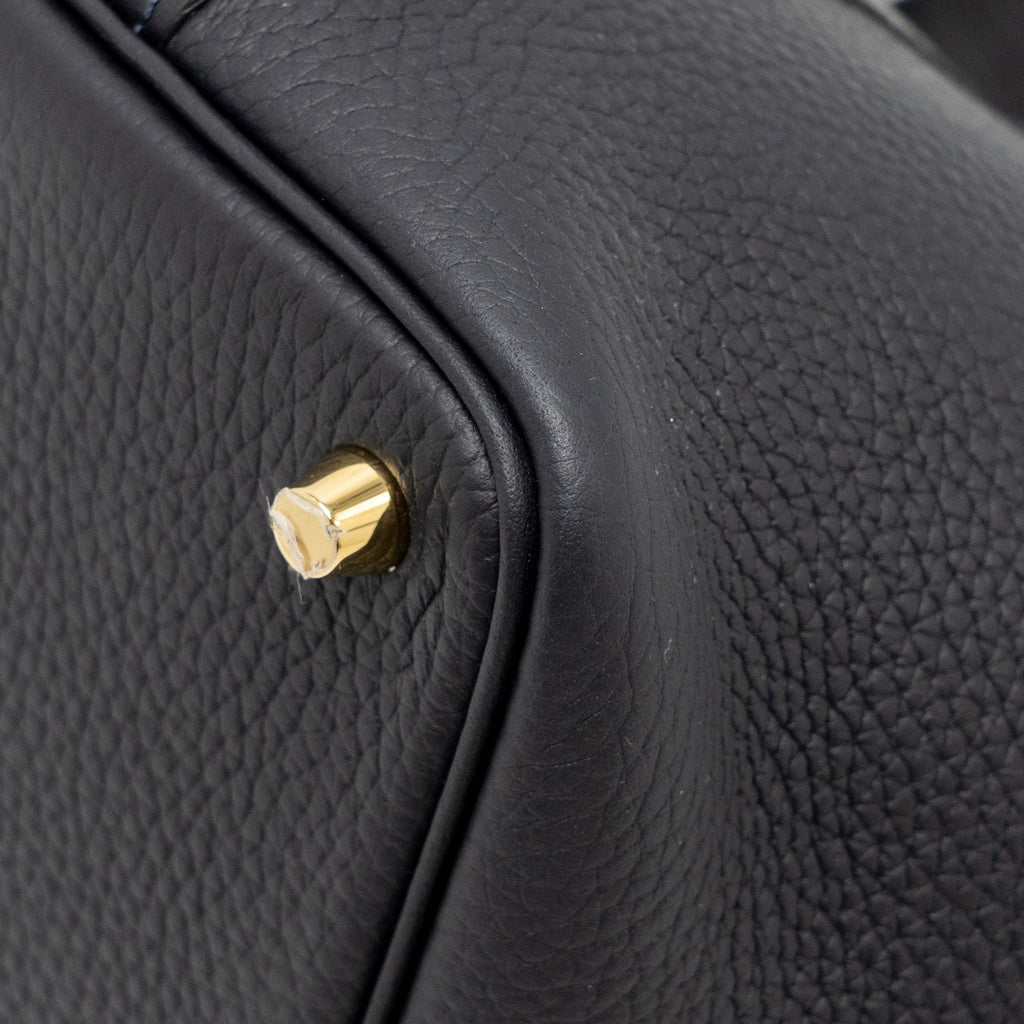Hermes Picotin 18 Lock Bag Clemence Caban GHW