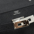 Hermes Classic Kelly To Go Epsom Black SHW
