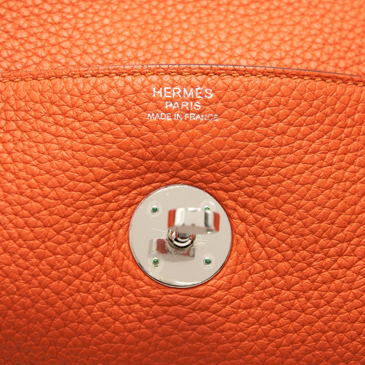 Hermes Lindy 30 Orange SHW